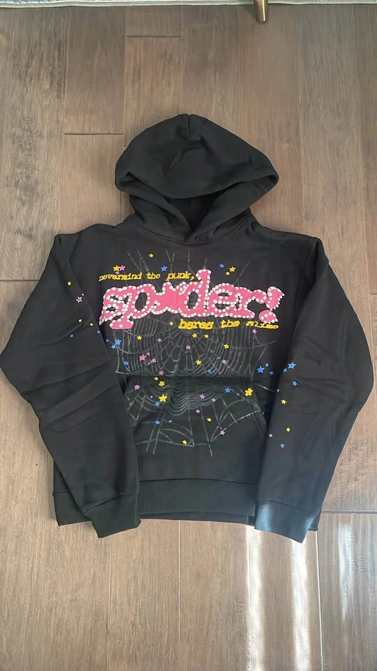 Sp5der P*nk V2 Hoodie Size Small - photo 2