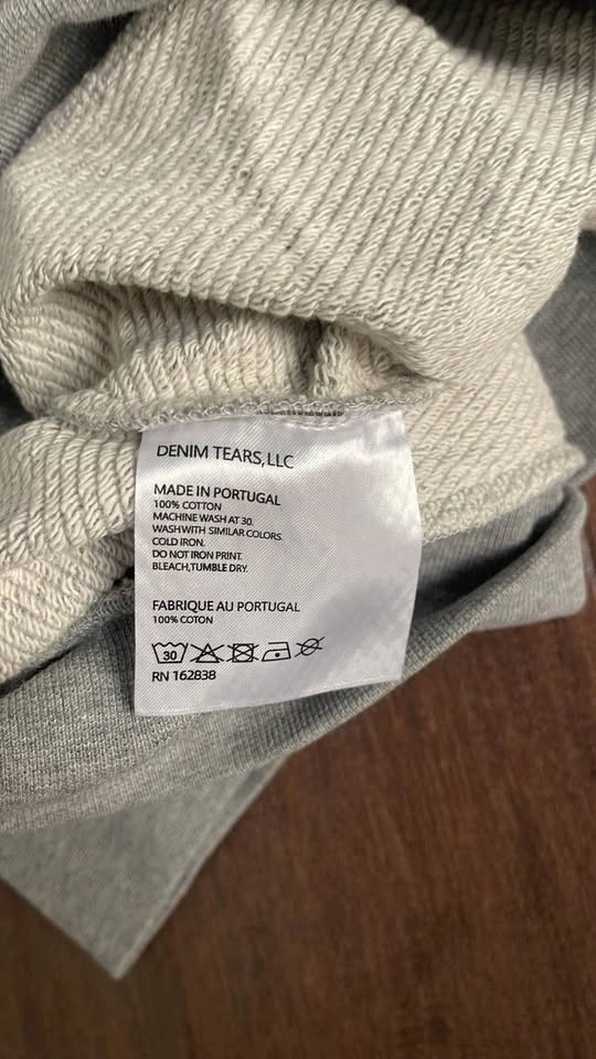 Denim Tears Hoodie Size Small - photo 4