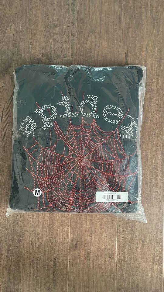 Sp5der Rhinestone Hoodie Size Medium - photo 2