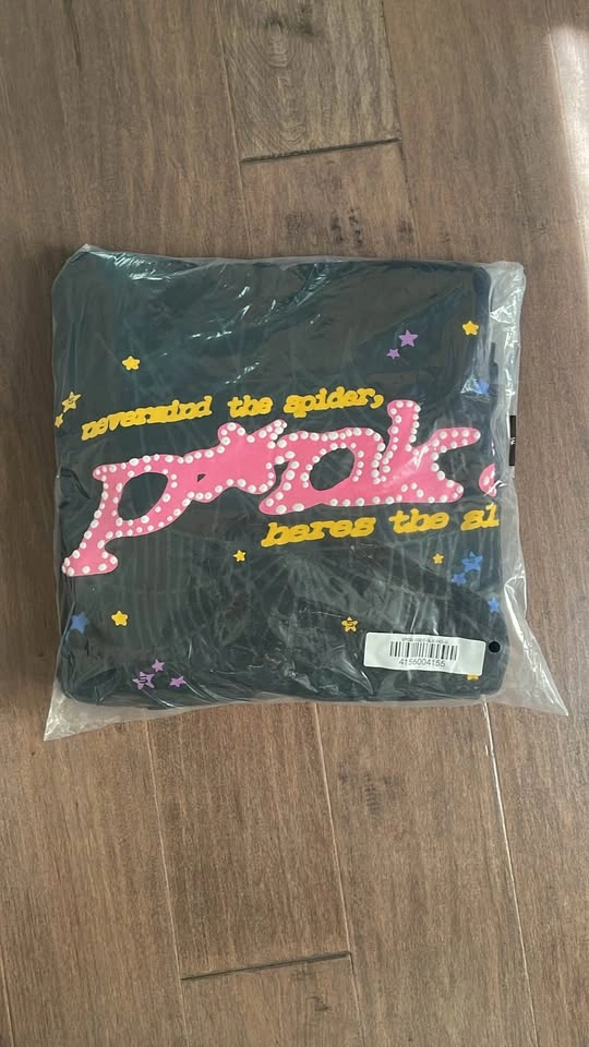 Sp5der Hoodie P*nk Size Small - photo 2