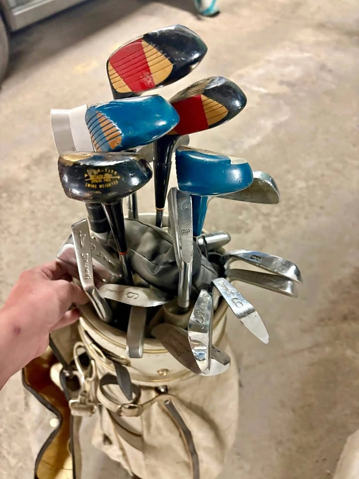Vintage Golf Club Set, Bag, Shoes & More
