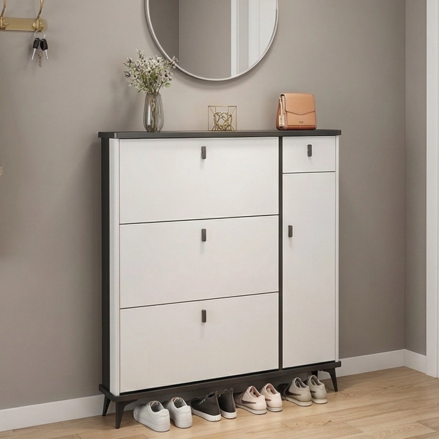 Slim Flip-Top Shoe Cabinet - SOCE041 Organizer - photo 2