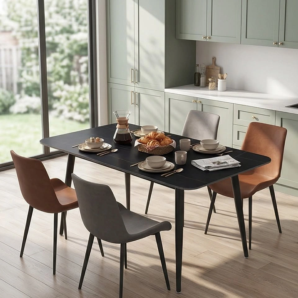Modern Dining Table - Rock Plate Top - photo 2
