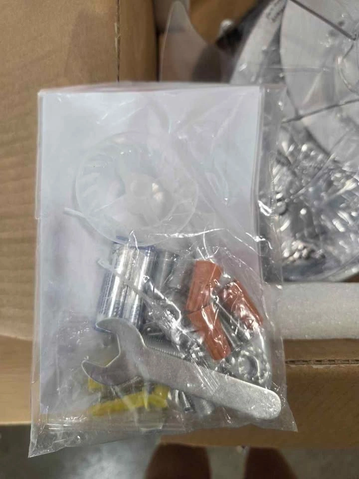 Bladeless Ceiling Fan with Light Remote White, New - photo 4