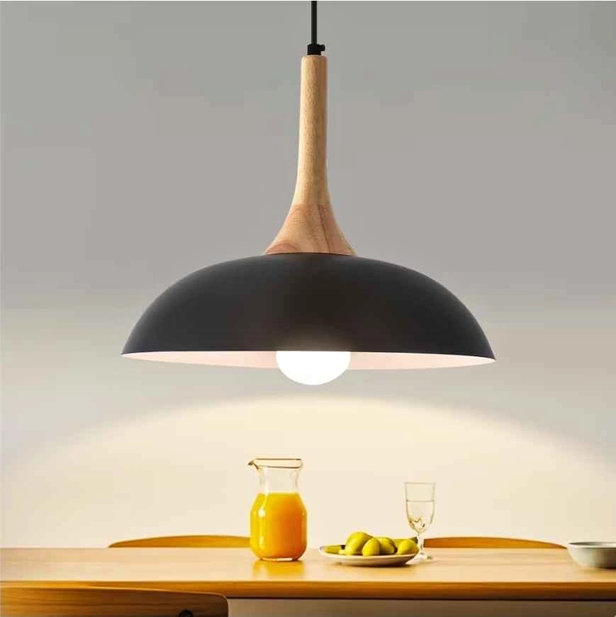 Black Pendant Light Modern Dome Kitchen Island, New