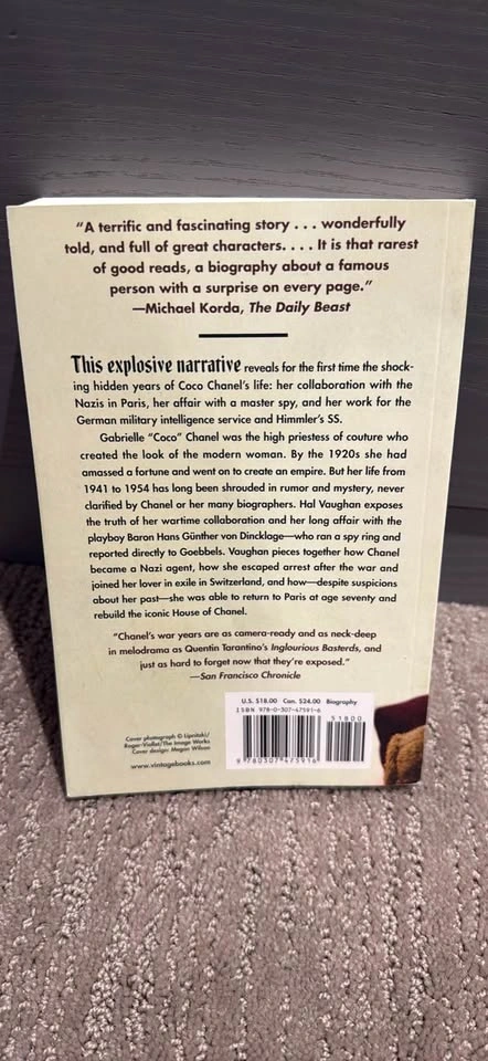Sleeping With the Enemy: Coco Chanel's Secret War by Hal Vaughan - photo 2
