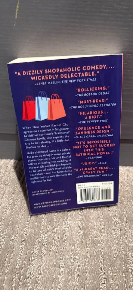 Crazy Rich Asians by Kevin Kwan book - photo 2
