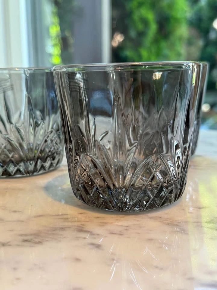 Godinger Dublin Smoke Glasses - Rare Colour - photo 2