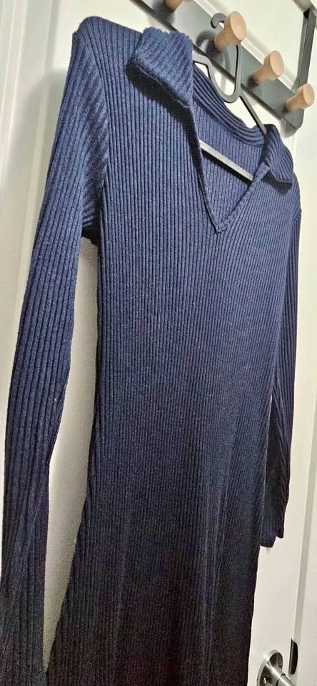 Joe Fresh - Knitted blue dress thumbnail