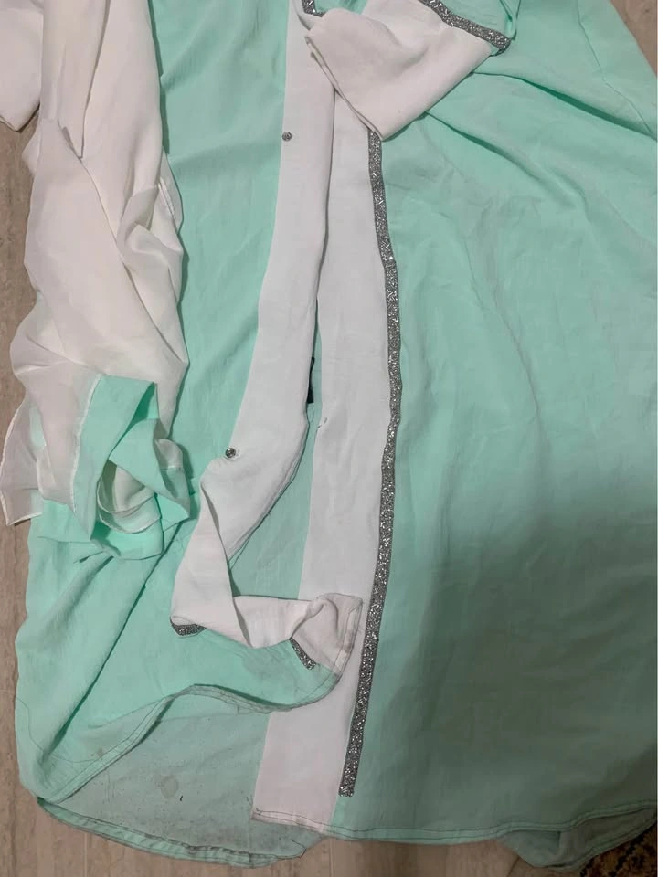Aqua Green Abaya - photo 2