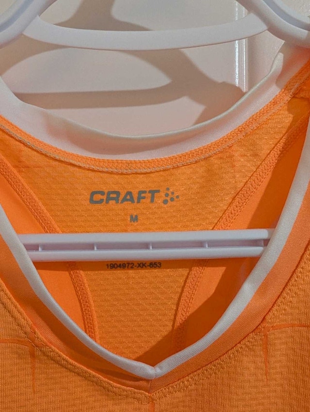 Craft Cycling Top - Orange - Medium - photo 3
