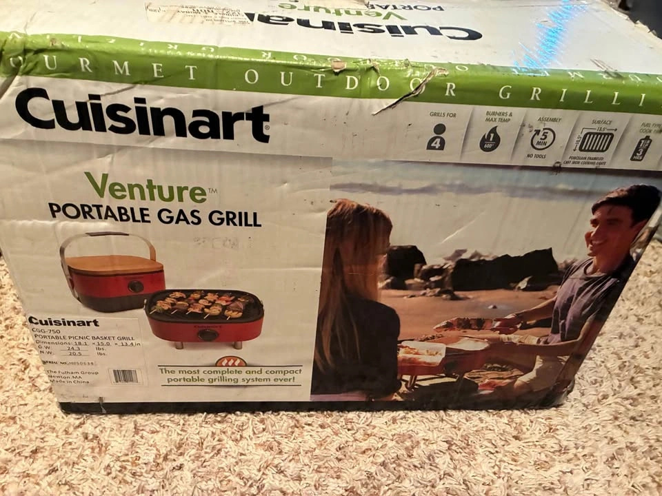 NEW Cuisinart Venture Portable Gas Grill (NIB) - photo 5