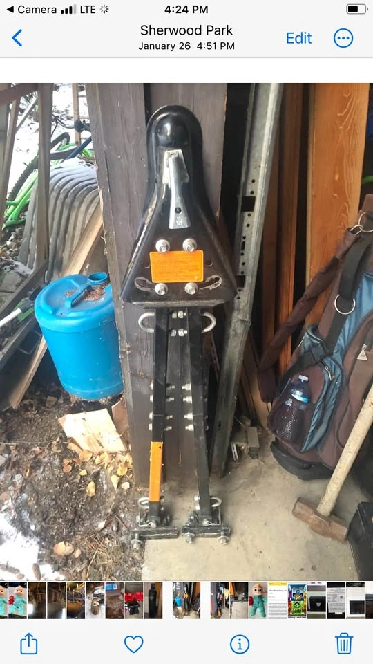 Adjustable Bumper Mount Tow Bar (U-Haul)