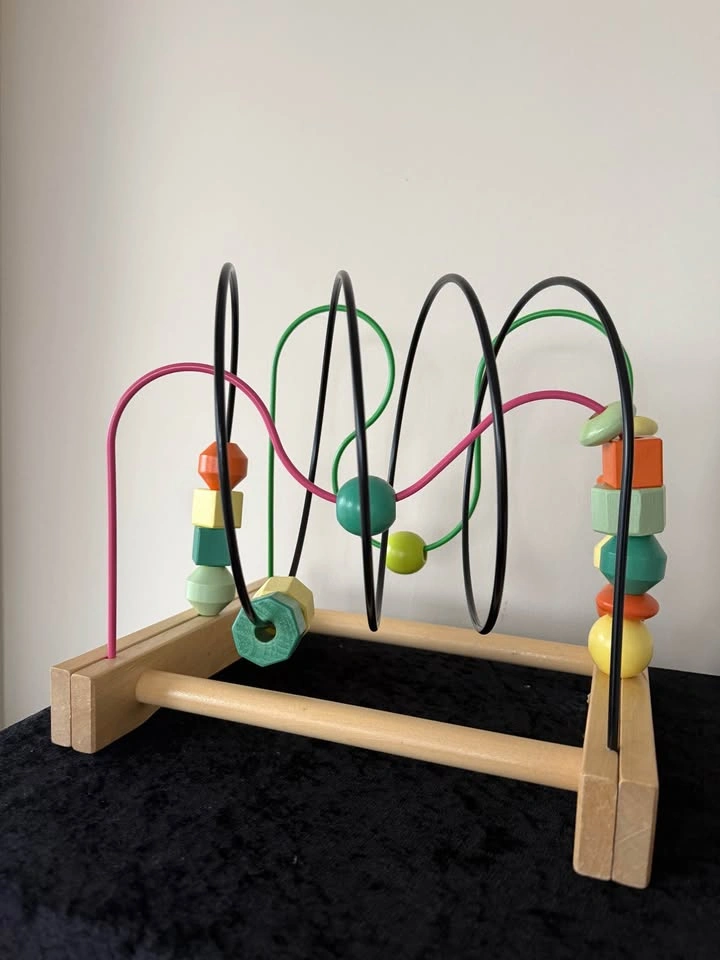 Wooden bead maze toy - photo 2