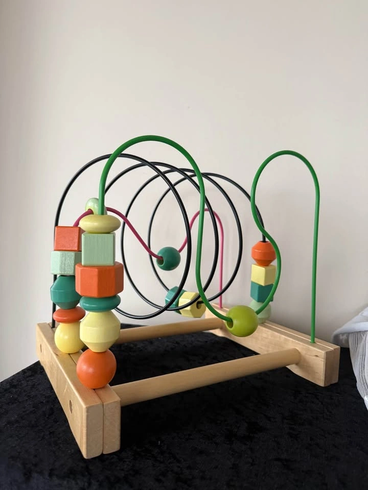 Wooden bead maze toy - photo 3