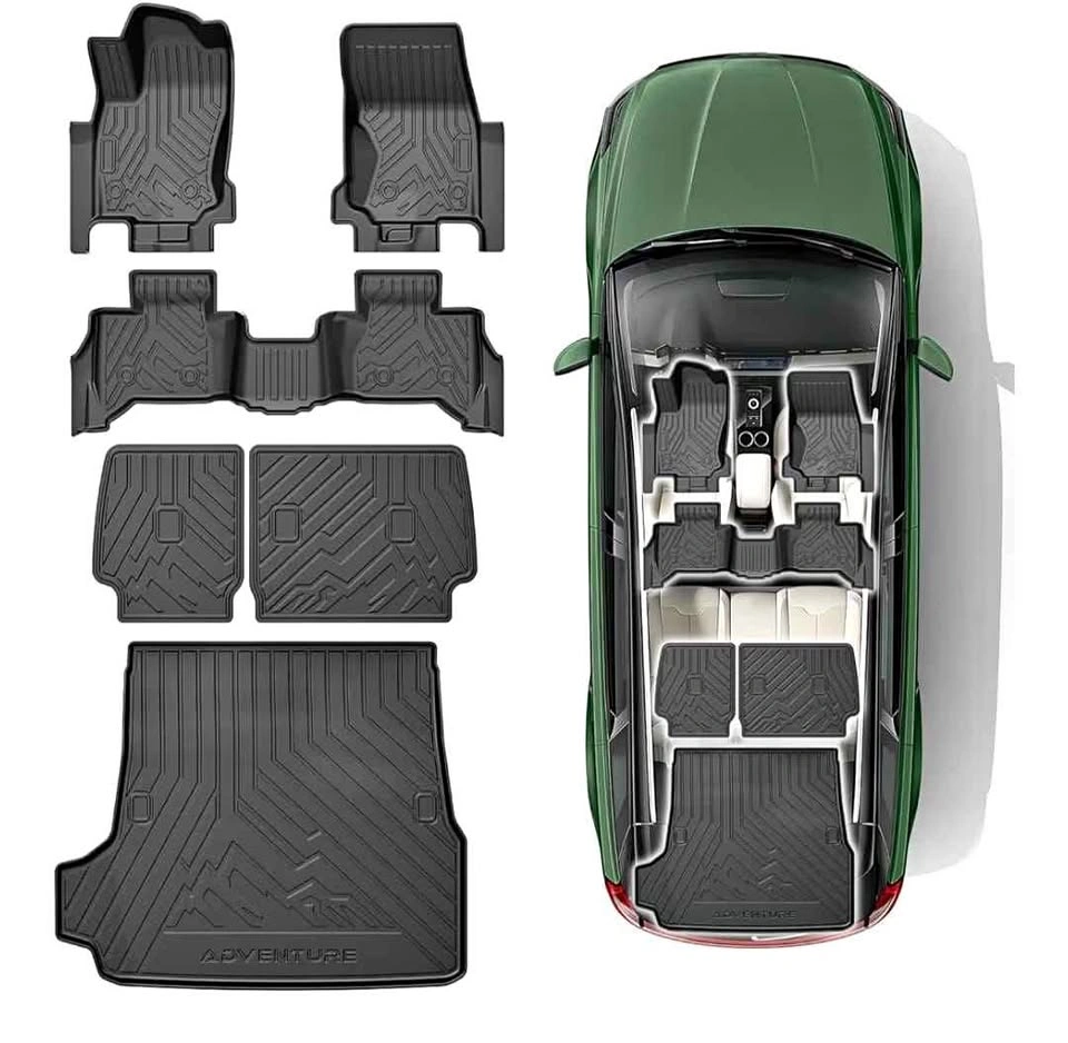 2025-2026 Toyota 4Runner Floor Mats & Cargo Liner Set