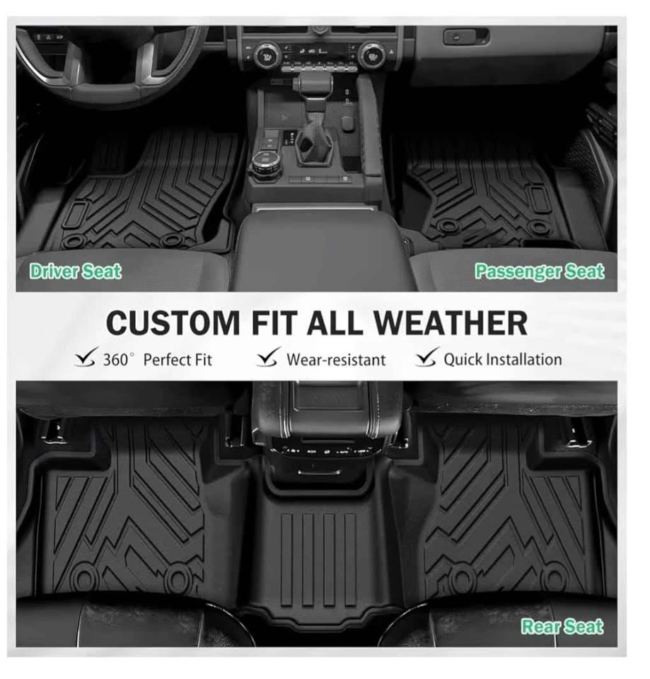 2025-2026 Toyota 4Runner Floor Mats & Cargo Liner Set - photo 2