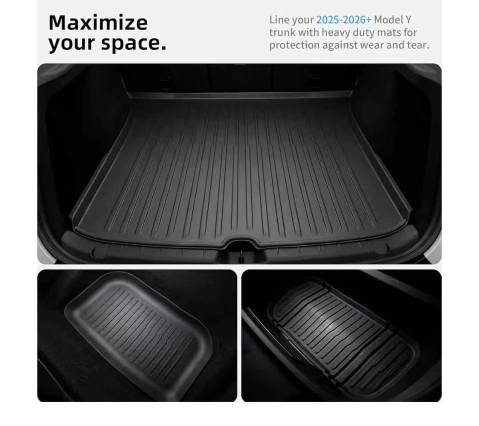 2025-2026 Tesla Model Y Juniper Floor Mats - photo 2