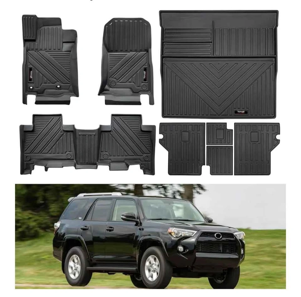 2013-2024 Toyota 4Runner All-Weather Floor & Cargo Mats (8-Pcs) - photo 4