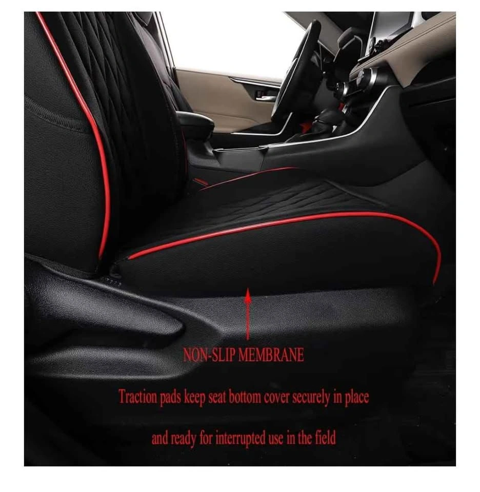 Toyota Corolla Custom Fit Leather Seat Covers 2014-2019 - photo 4