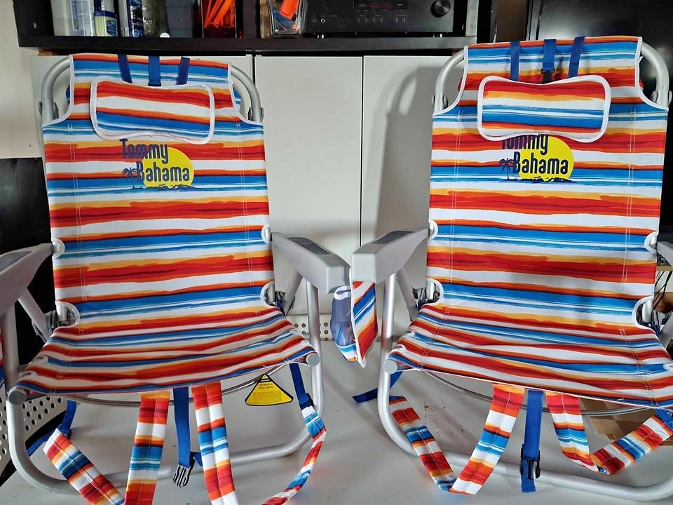 Tommy Bahama Backpack Beach Chairs (Pair)