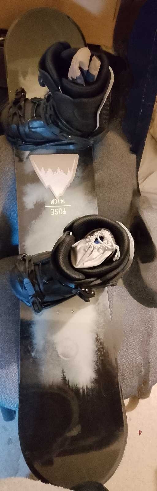 K2 Fuse 147cm Snowboard Package w/ Boots & Bindings - photo 2