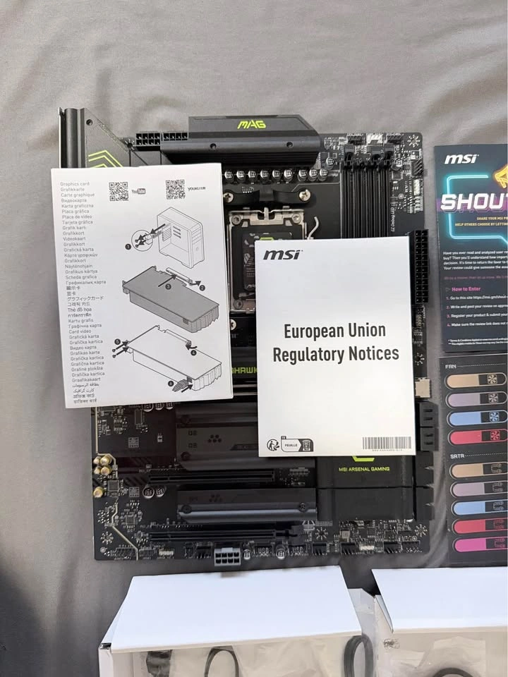 MSI MAG B850 Tomahawk MAX WiFi AM5 Motherboard - photo 5