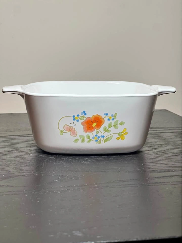 Vintage Corning Ware Wildflower Petite Pan P-43-B