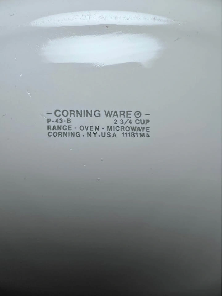 Vintage Corning Ware Wildflower Petite Pan P-43-B - photo 4