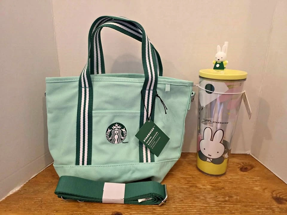 Starbucks "Road Trip" Collection Tote Bag