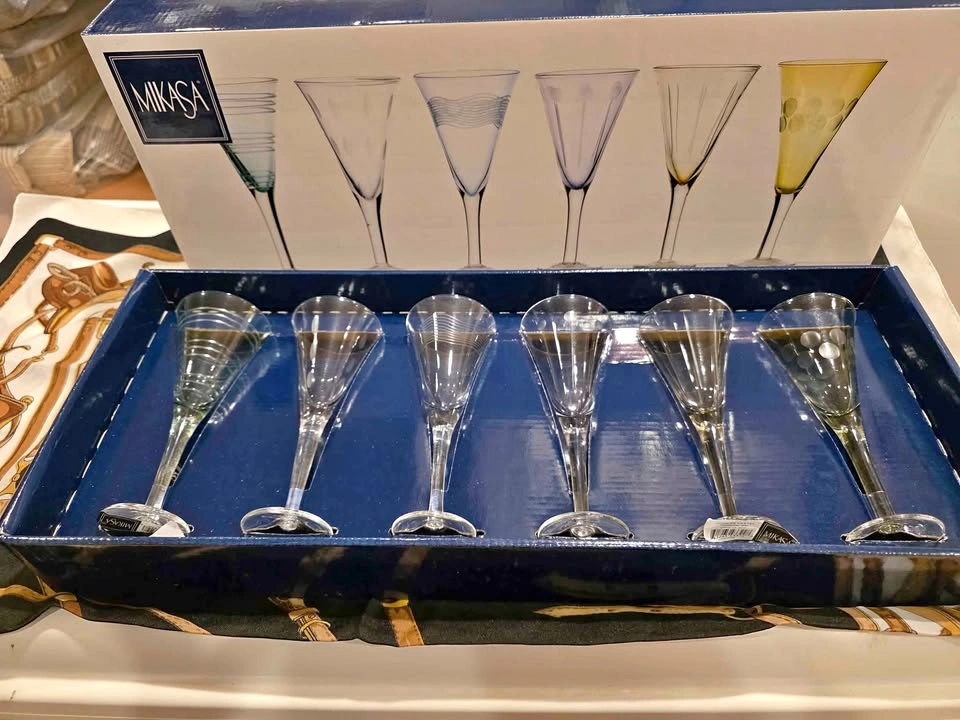 Mikasa Cheers Pastel Cordial Set of 6