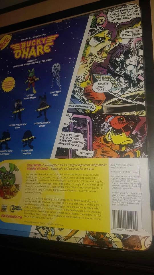 Bucky O'Hare Boss Fight Studio NEW SEALED MINT - photo 3