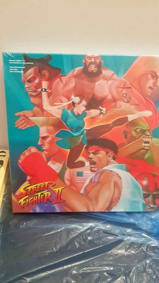 STREET FIGHTER II THE DEFINITIVE SOUNDTRACK VINYL BRAND NEW SEAL