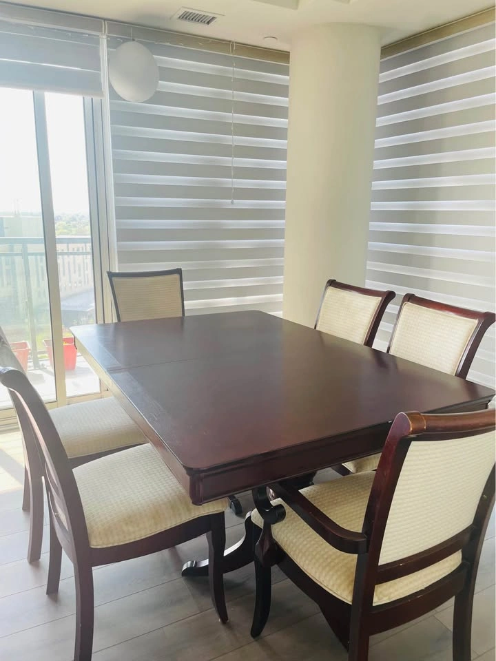 Wooden dining table with 6 Chairs - photo 4
