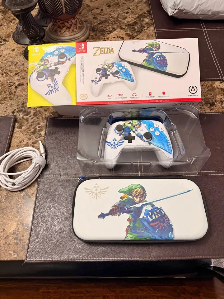 Nintendo Switch Case with USB Controller