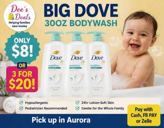 Dove bodywash Pump $8 or 3 for $20 - photo 2