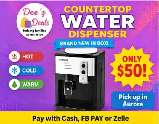Countertop Water Dispenser BRAND NEW IN BOX ONLY $50