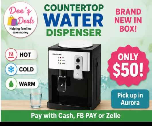 Countertop Water Dispenser BRAND NEW IN BOX ONLY $50 - photo 2