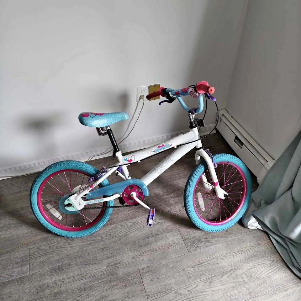 Pink Girls Bike - 18" in Mint Condition