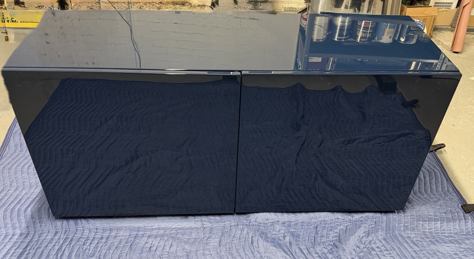Fuel Navy Credenza From CB2