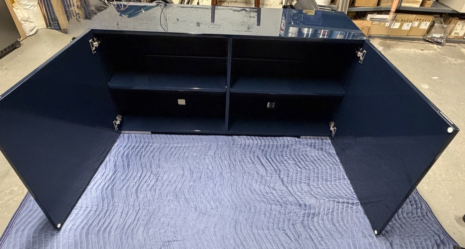 Fuel Navy Credenza From CB2 - photo 2