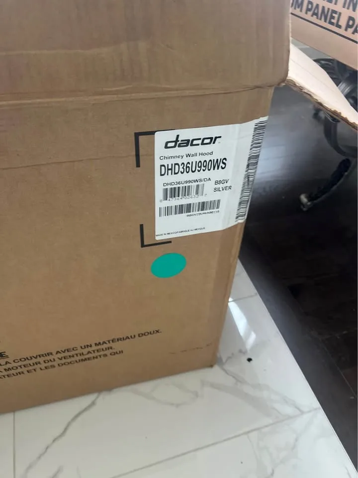 Dacor Range Hood SS image indicator(7)