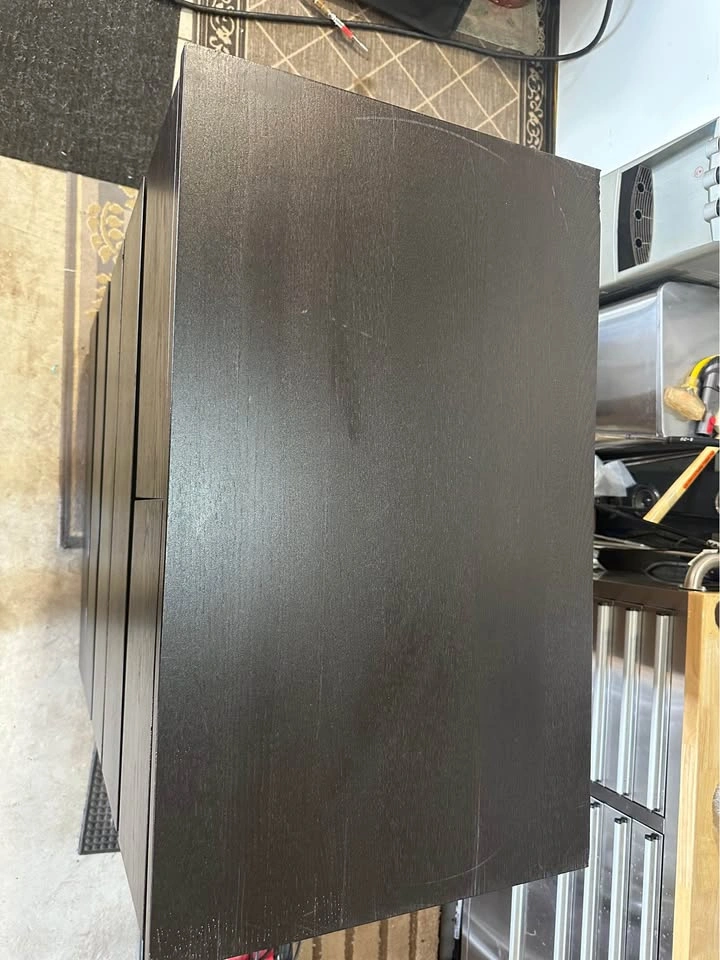 Dark brown 6-drawer dresser - photo 4