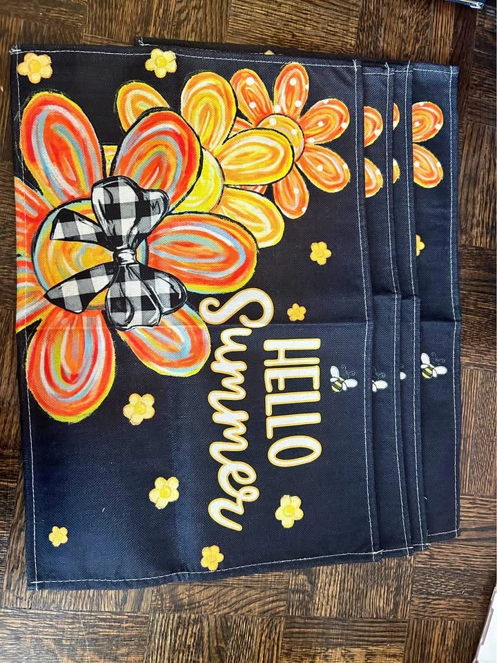 Spring Place Mats (4 Pieces)