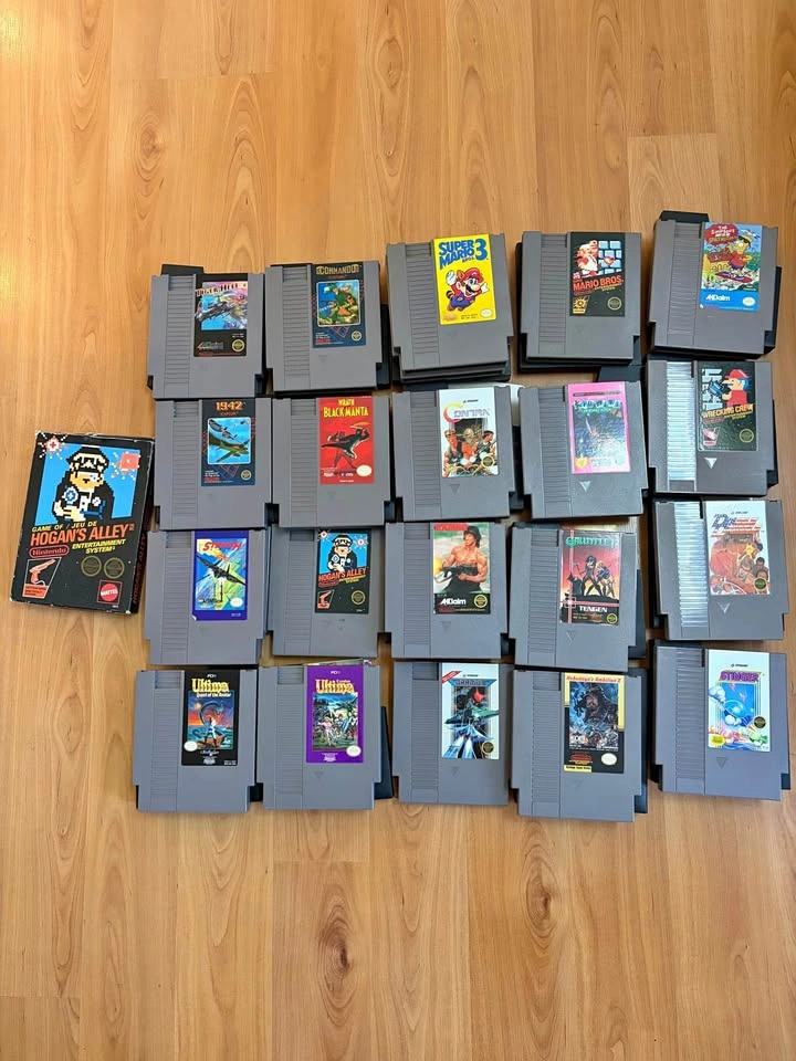 NES and Sega Dreamcast Games