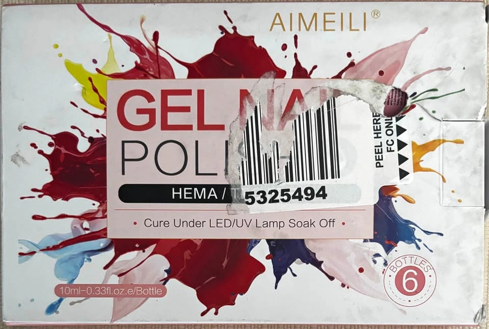 Aimeili Gel Nail Polish Set — 6 Bottles