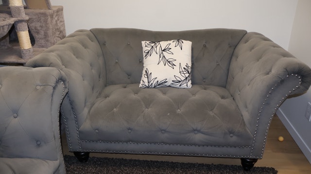 Chesterfield Sofa and Loveseat - photo 2
