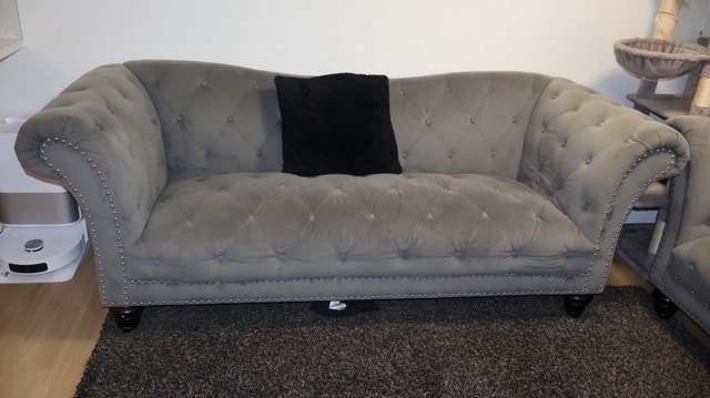 Chesterfield Sofa and Loveseat - photo 3