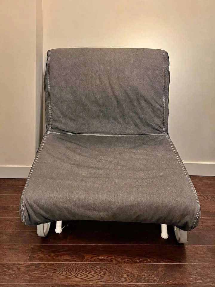 IKEA PS MURBO Chair Bed Single Sofabed / Sleeper Chair – Grey