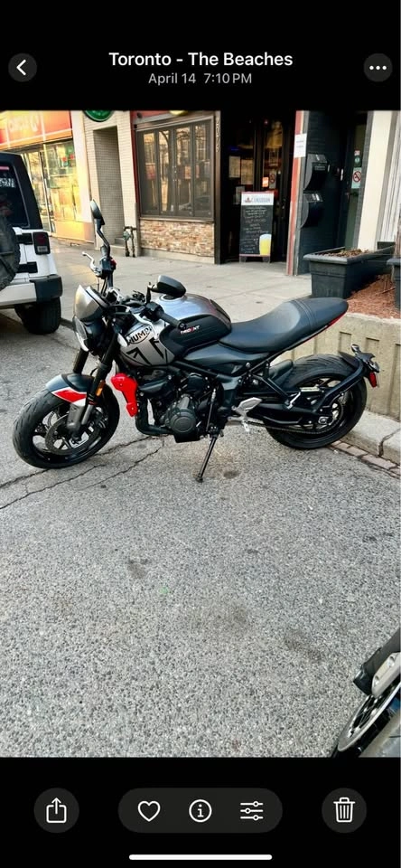 2023 Triumph Trident 660 - Mint Condition - 5,500 kms - photo 2